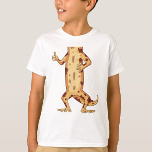 CRESTED GECKO BODY T SHIRT