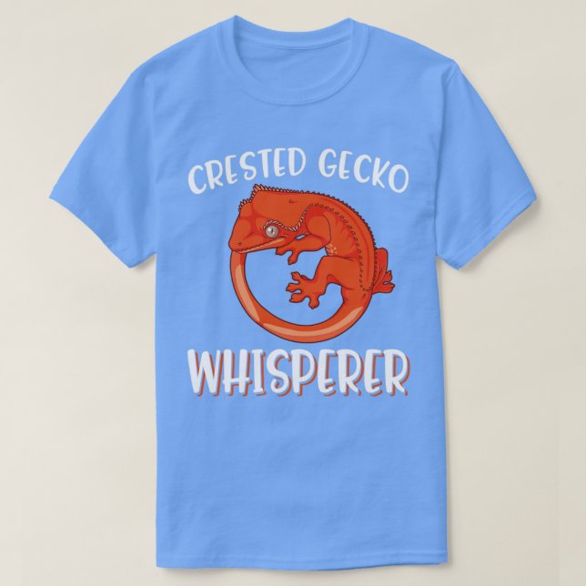 Crested Gecko Whisperer T Shirt (Design framsida)