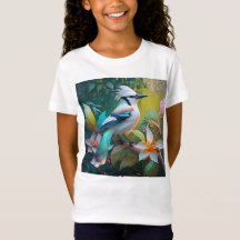 Crested Teal Winged Jay