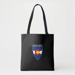 Cresterad Butte Colorado Shield Tygkasse