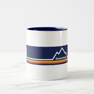 Cresterad Butte Colorado Två-Tonad Mugg