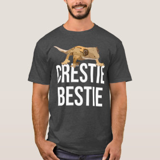 Crestie Bestie Crested Gecko Reptile Lizard Pet T Shirt