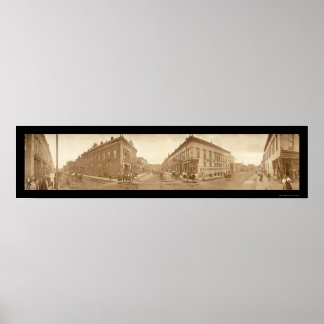 Creston, Iowa Photo 1908 Poster (Framsidan)