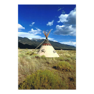 Crestone Colorado indianbild Fototryck