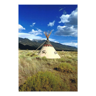 Crestone Colorado Native American Bild Fototryck