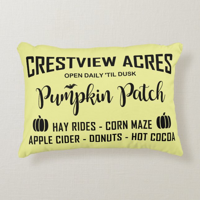 CRESTVIEW ACRES PUMPKIN PATCH PRYDNADSKUDDE (Framsidan)