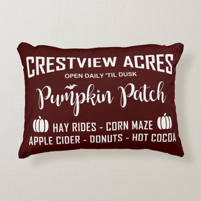 CRESTVIEW ACRES PUMPKIN PATCH PRYDNADSKUDDE (Framsidan)