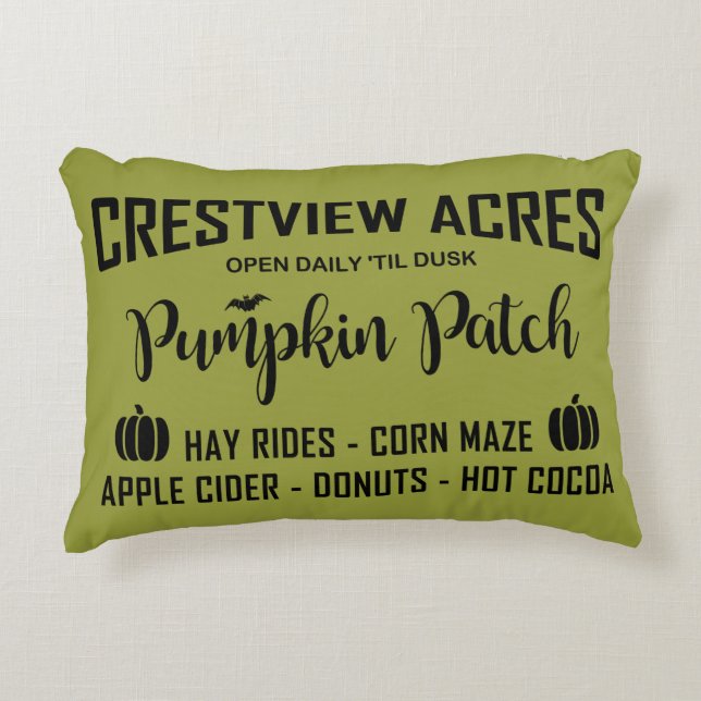 CRESTVIEW ACRES PUMPKIN PATCH PRYDNADSKUDDE (Framsidan)
