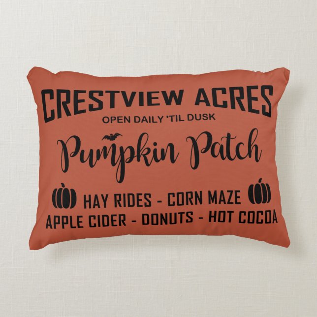 CRESTVIEW ACRES PUMPKIN PATCH PRYDNADSKUDDE (Framsidan)