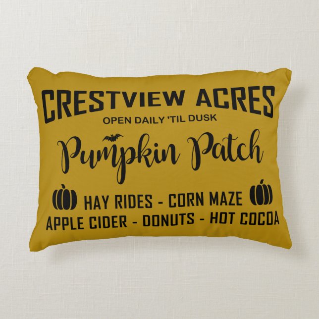 CRESTVIEW ACRES PUMPKIN PATCH PRYDNADSKUDDE (Framsidan)
