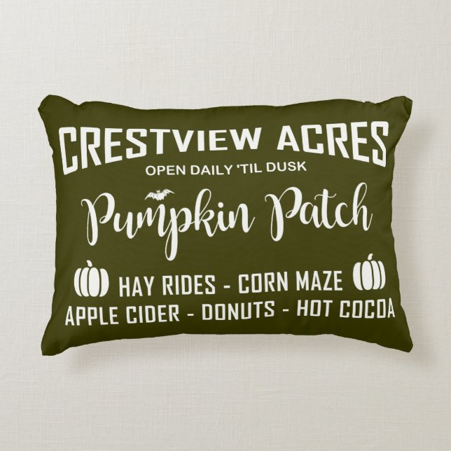 CRESTVIEW ACRES PUMPKIN PATCH PRYDNADSKUDDE (Framsidan)
