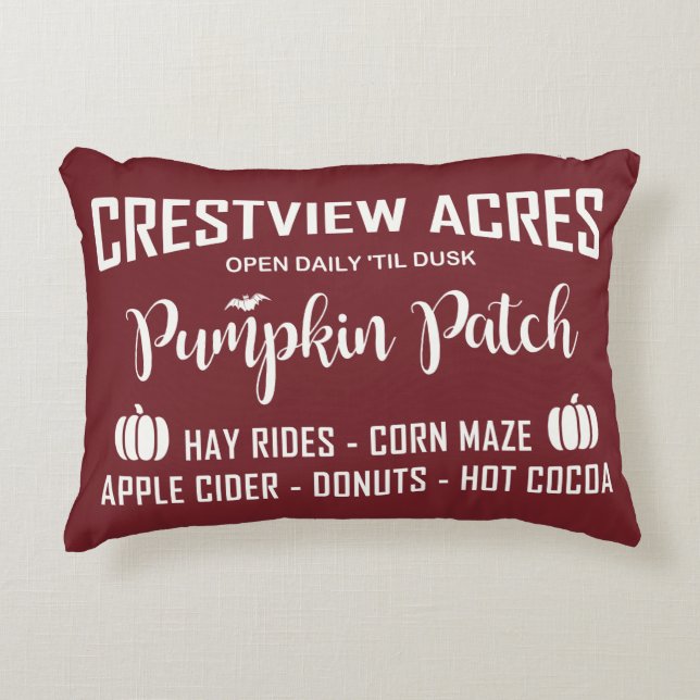 CRESTVIEW ACRES PUMPKIN PATCH PRYDNADSKUDDE (Framsidan)