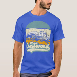 Crestwood Kentucky KY Tourism Semi Stuck on T Shirt