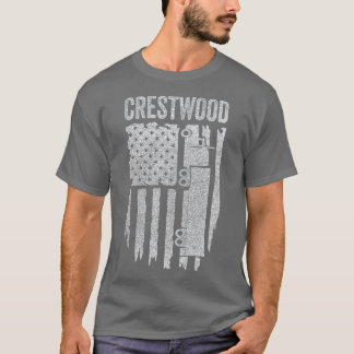 Crestwood Kentucky KY Tourism Semi Stuck on T Shirt