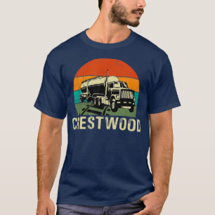 Crestwood Kentucky KY Tourism Semi Stuck on T Shirt