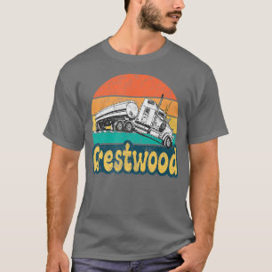 Crestwood Kentucky KY Tourism Semi Stuck på _11 T Shirt