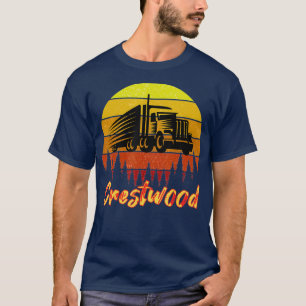 Crestwood Kentucky KY Tourism Semi Stuck på _14 T Shirt