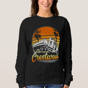 Crestwood Kentucky Ky Turism Semi Stuck on Railro T Shirt