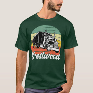 Crestwood vintage Kentucky Tourism Semi Stuck on T Shirt