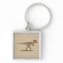 Cretaceae Dinosaur Tyrannosaurus rex Keychain