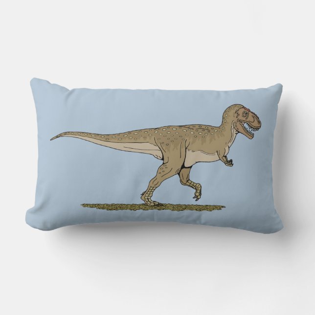 Cretaceae Dinosaur Tyrannosaurus rex Lumbarkudde (Framsida)