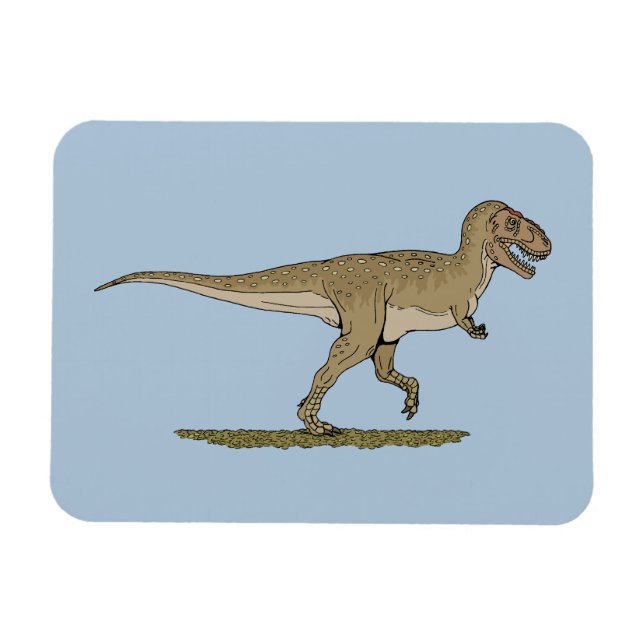 Cretaceae Dinosaur Tyrannosaurus rex Magnet (Horisontell)