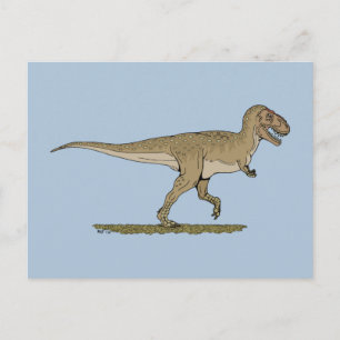 Cretaceae Dinosaur Tyrannosaurus rex Vykort