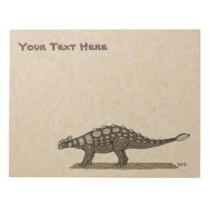 Cretacous Dinosaur Ankylosaurus Anteckningsblock