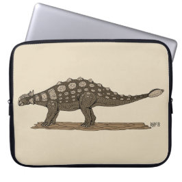 Cretacous Dinosaur Ankylosaurus Laptop Fodral