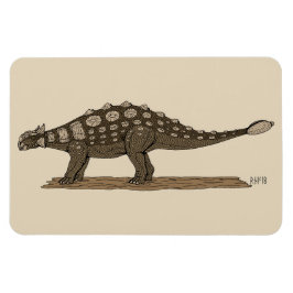 Cretacous Dinosaur Ankylosaurus Magnet