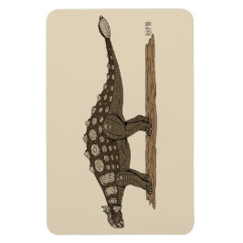 Cretacous Dinosaur Ankylosaurus Magnet