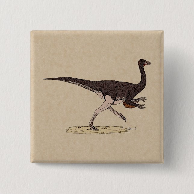 Cretacous Dinosaur Ornithomimus Knapp (Framsida)