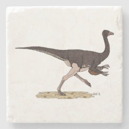 Cretacous Dinosaur Ornithomimus Stenunderlägg
