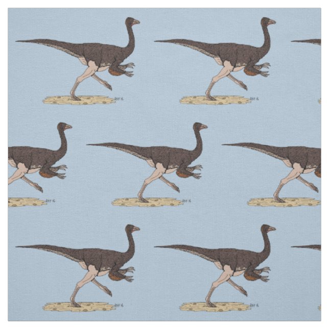 Cretacous Dinosaur Ornithomimus Tyg (Provkarta)