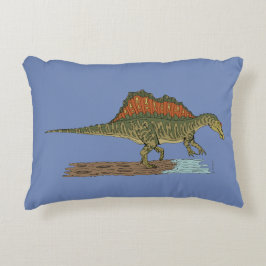 Cretacous Dinosaur Spinosaurus Prydnadskudde