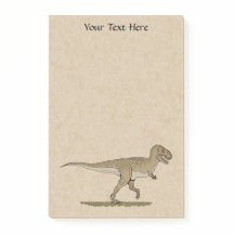 Cretacous Dinosaur Tyrannosaurus rex Post it Note