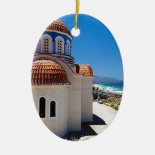 Crete 6 julgransprydnad keramik