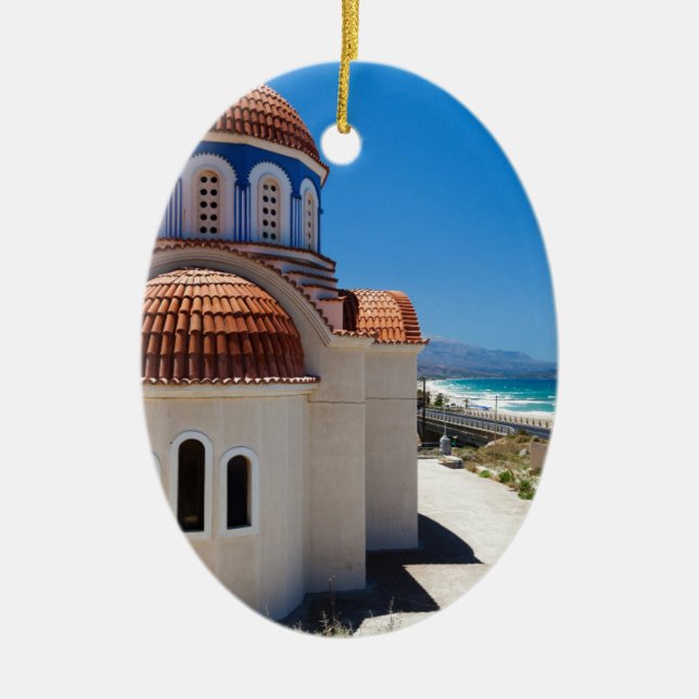 Crete 6 julgransprydnad keramik (Framsidan)