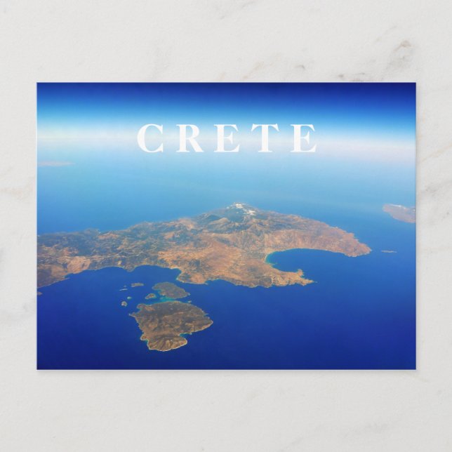 Crete Aerial View Vykort (Framsida)