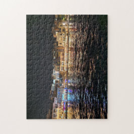 Crete at Night Puzzle Pussel