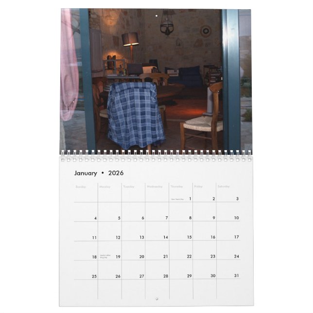 Crete eremitboning kalender (Jan 2026)