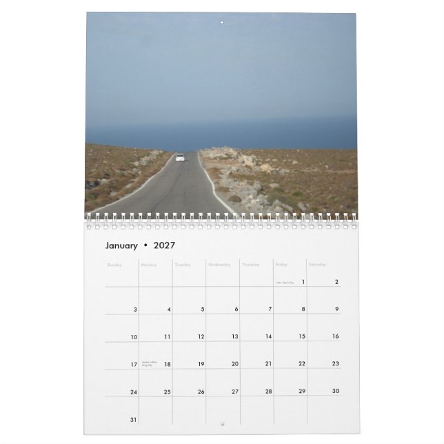 Crete Kalender (Jan 2027)