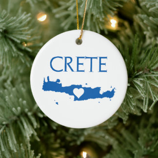 Crete Karta Ornament