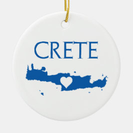 Crete Karta Ornament