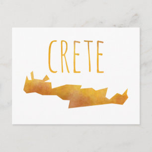 Crete Karta Vykort