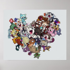 Créu Cat Fläkt Poster