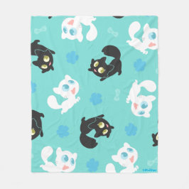 Créu & Petita Cuddle Blanket (aqua) Fleecefilt