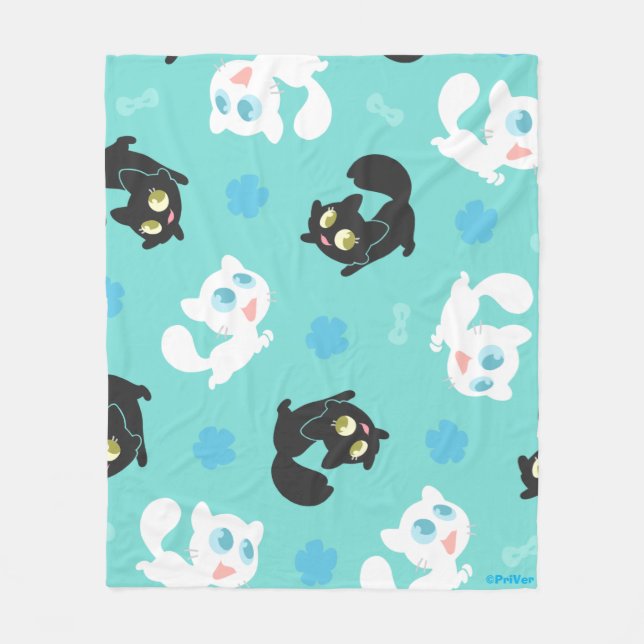 Créu & Petita Cuddle Blanket (aqua) Fleecefilt (Framsidan)