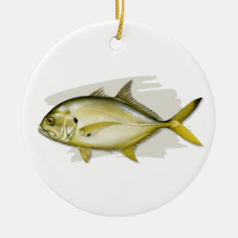 Crevalle Jack Ceramic Ornament