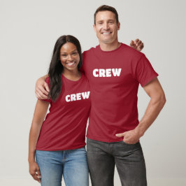 CREW 2-sidig Unisex Manar-Shirt T Shirt